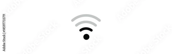 Fototapeta wifi icon set. Internet connection symbol. Vector illustration