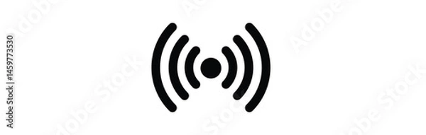 Fototapeta wifi icon set. Internet connection symbol. Vector illustration