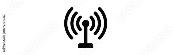 Fototapeta wifi icon set. Internet connection symbol. Vector illustration