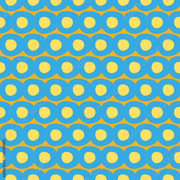 Fototapeta Abstract pattern design with orgaic shapes. Background.