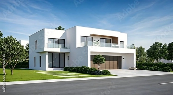 Obraz Villas in different design image offor sell.