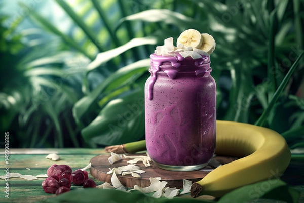 Fototapeta Açai Smoothie Jar