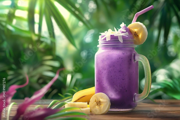 Fototapeta Açai Smoothie Jar