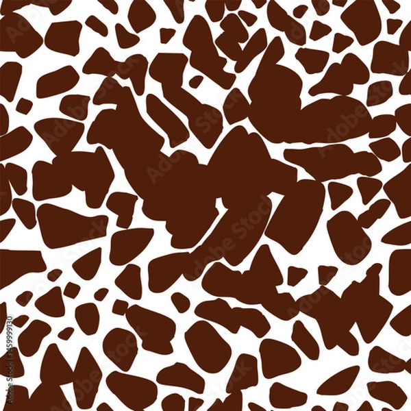 Obraz Seamless Vector Pattern with Colorful Abstract Shapes