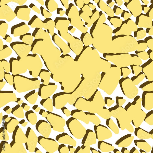 Obraz Seamless Vector Pattern with Colorful Abstract Shapes