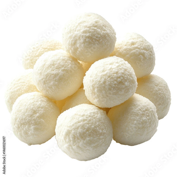 Fototapeta Mothballs isolated on transparent background.