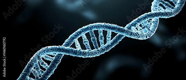 Obraz Detailed Dna Double Helix Image