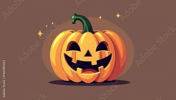 Fototapeta jack o lantern grin