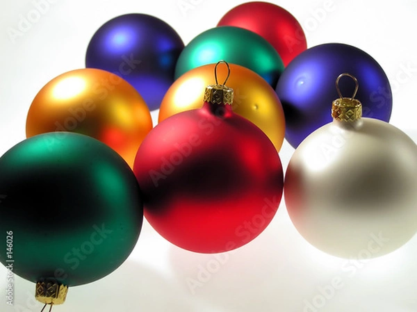 Fototapeta glass balls