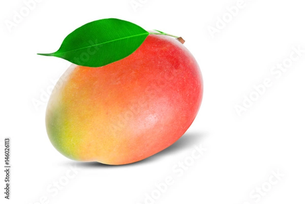 Fototapeta Mango isolated on white