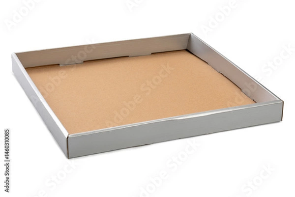Obraz A cardboard box with a brown surface