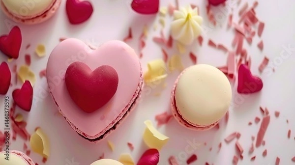 Fototapeta Enchanting Sweet Backgrounds: A Visual Symphony of Delightful Hues and Patterns