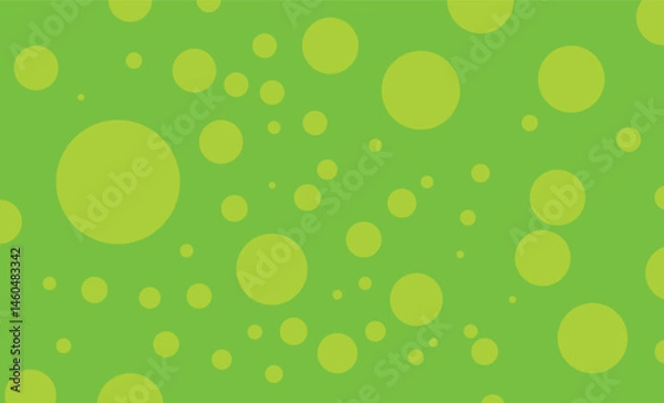 Fototapeta Background bubble round green unique design 