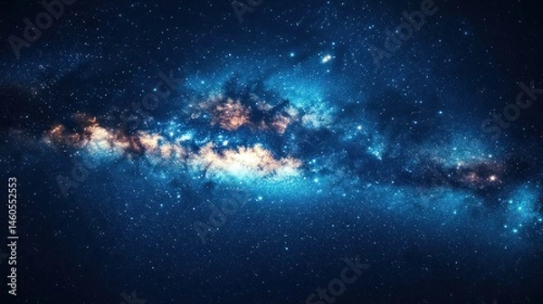 Fototapeta Celestial Tapestry: A Breathtaking View of the Milky Way Galaxy