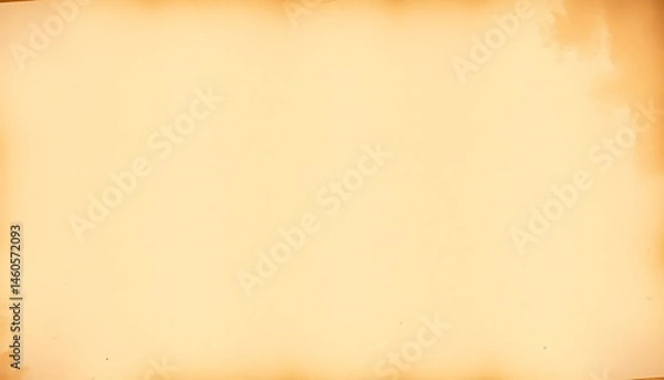 Fototapeta Vintage Textured Paper, Aged Parchment Background, Subtle Surface Texture, Old Paper Design, Yellowish Brown Background, Distressed Edge Texture, Paper Grain Art, Vintage Background Art
