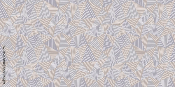 Fototapeta Geometric illustration background. Seamless pattern.Vector. 幾何学イラストパターン　背景素材