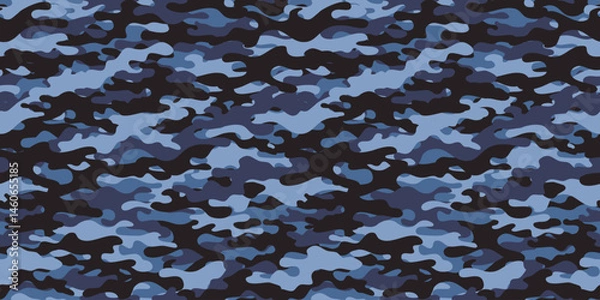 Fototapeta Camouflage background. Seamless pattern.Vector. 迷彩パターン テクスチャ 背景素材