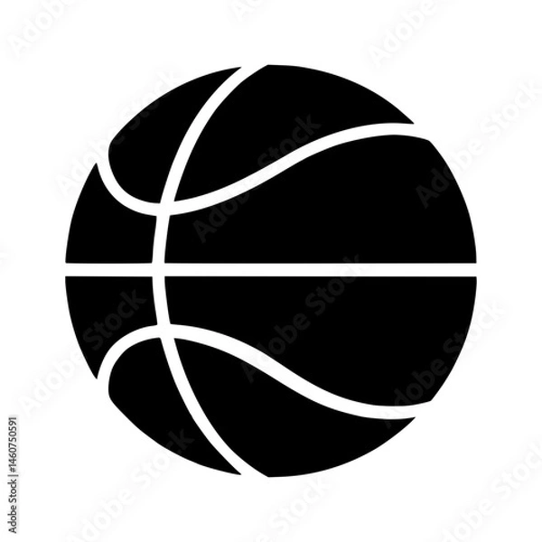 Obraz Basketball Silhouette Icon