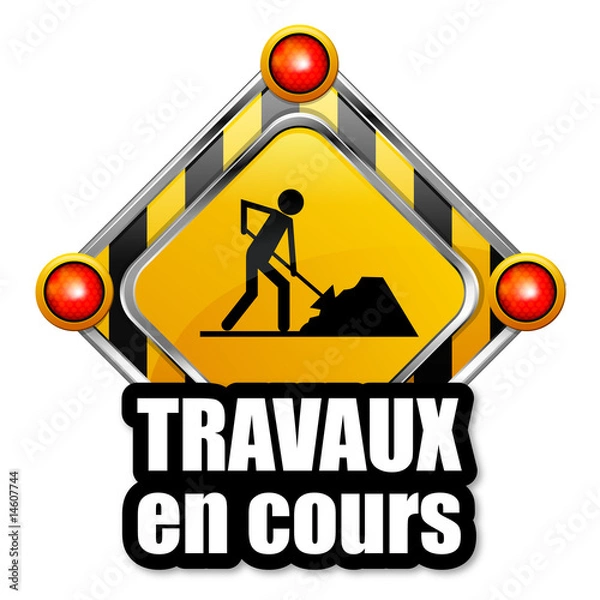 Obraz Travaux en cours