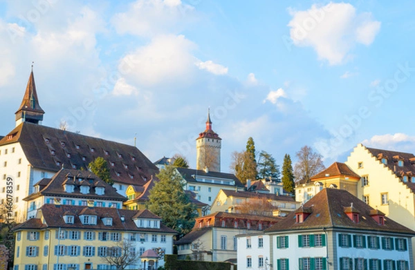 Obraz Cityscape in European style