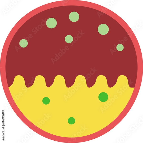 Obraz Damaged small intestine by Celiac disease.