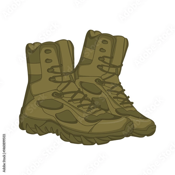 Obraz Safety Boots Vector Image And Illustration