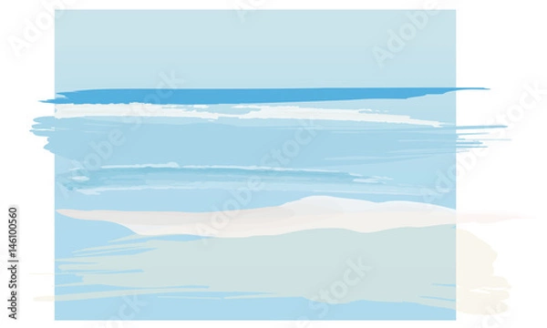 Obraz Watercolor ocean