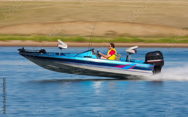 Obraz Szybka łódź
