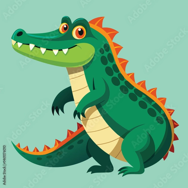 Obraz crocodile vector