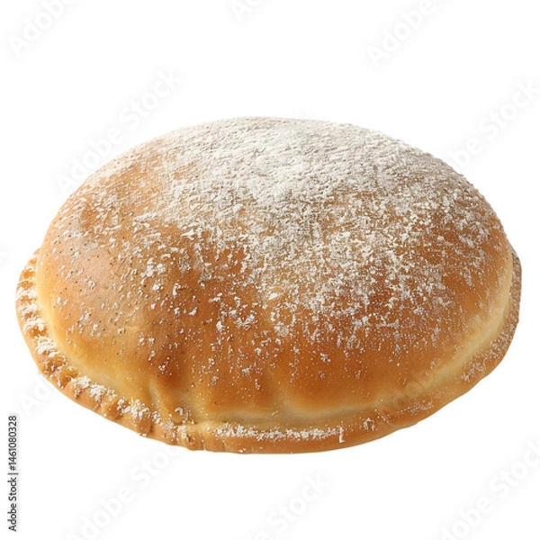 Obraz Tasty Pita Isolated on Transparent Background