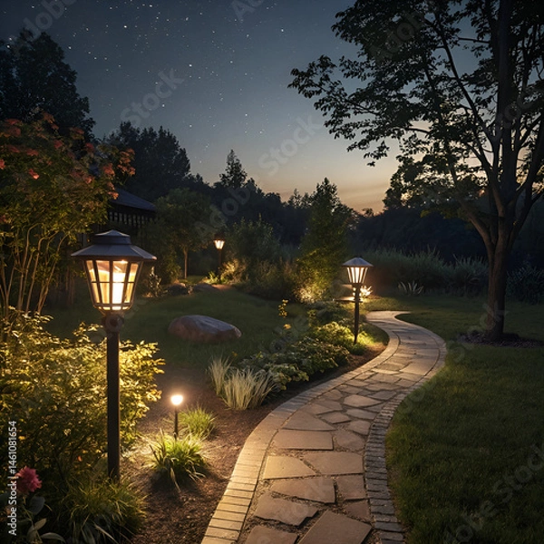 Obraz street in the night