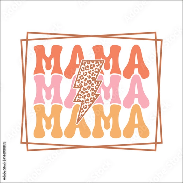 Obraz Mother's day Design vector file