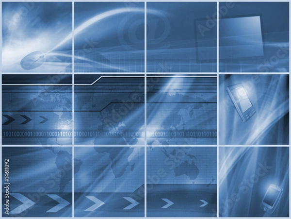 Obraz Technology, World and Future...