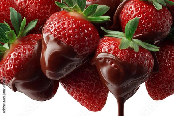 Obraz strawberry and chocolate