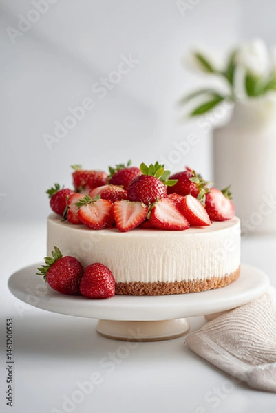 Obraz strawberries and cream