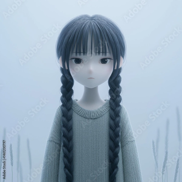 Obraz portrait of a girl