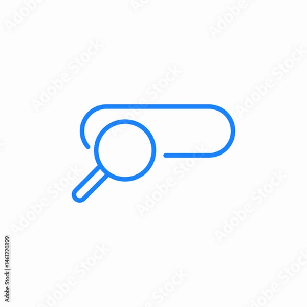 Obraz web search icon sign vector