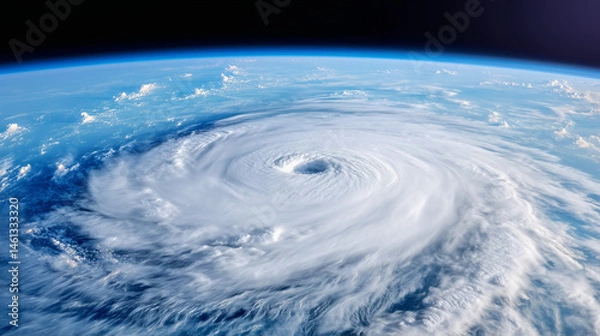 Obraz 台風,ハリケーン,地球, 世界, 空, 空間, 惑星, 雲, 海, 青, 海, 自然,