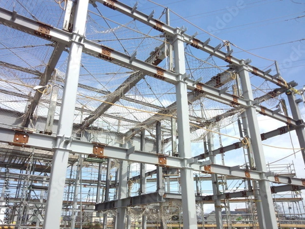 Obraz 鉄骨造の建物