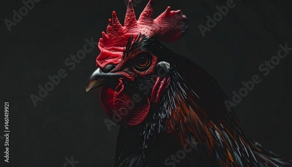 Obraz chicken wallpaper with interesting background