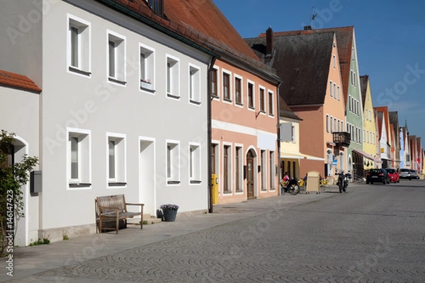 Fototapeta Marktstraße in Freystadt