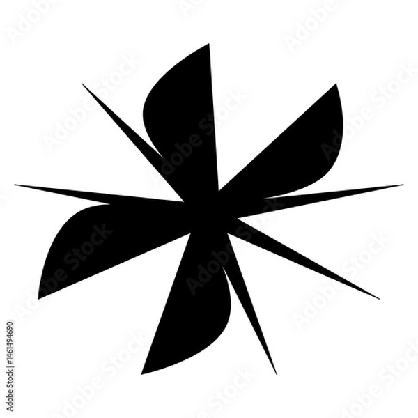 Fototapeta abstract vector illustration butterfly