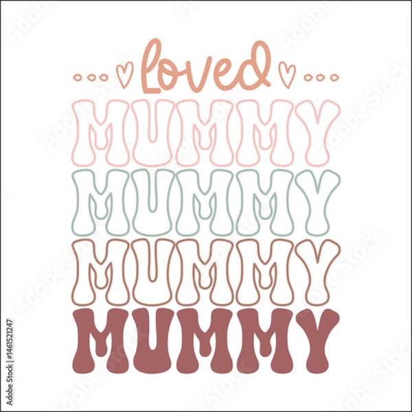Obraz Mother's day Design vector file