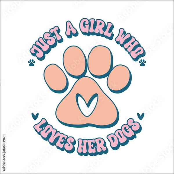 Obraz Dog Design vector file