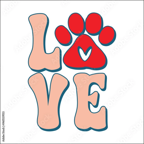 Obraz Dog Design vector file