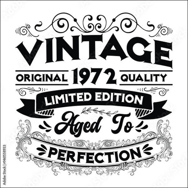 Obraz Vintage Design vector file
