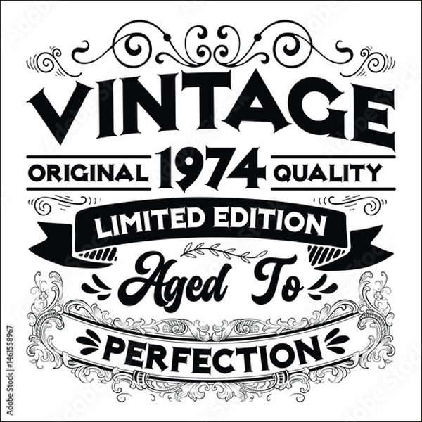 Obraz Vintage Design vector file