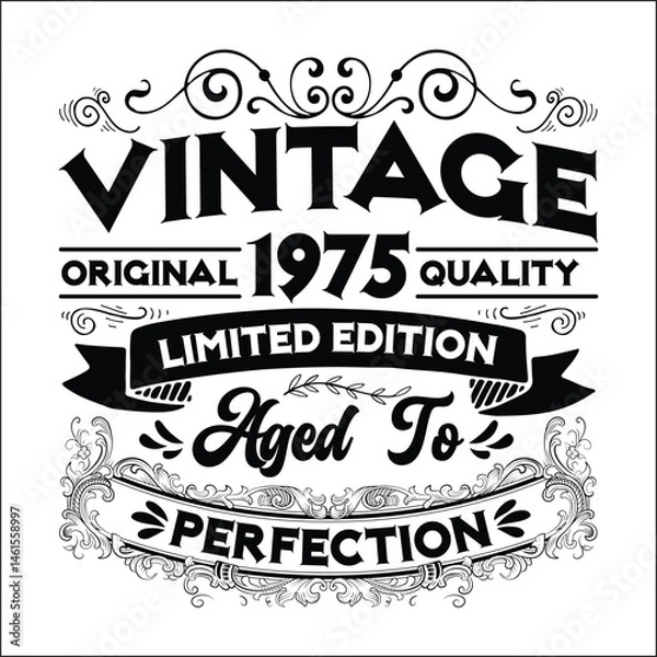 Obraz Vintage Design vector file