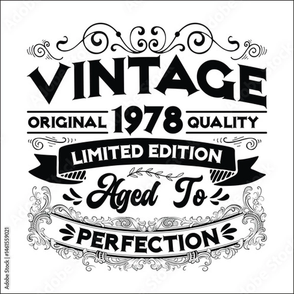 Obraz Vintage Design vector file