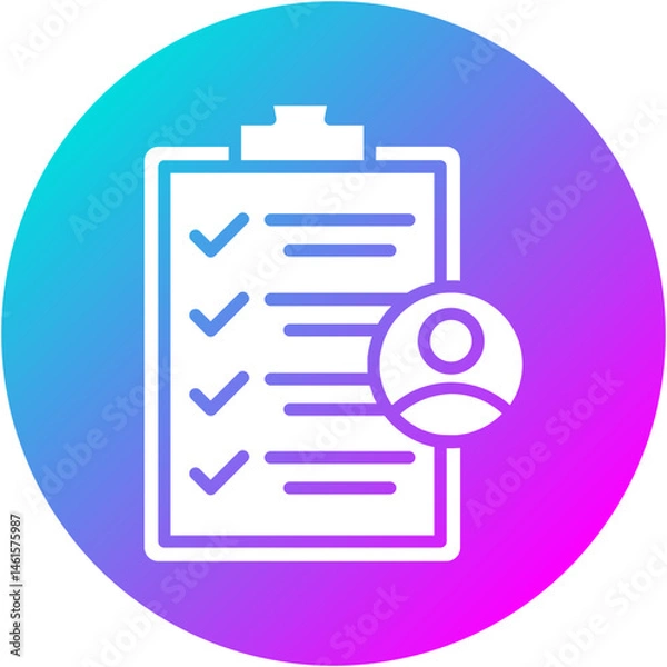 Obraz Performance Review Icon
